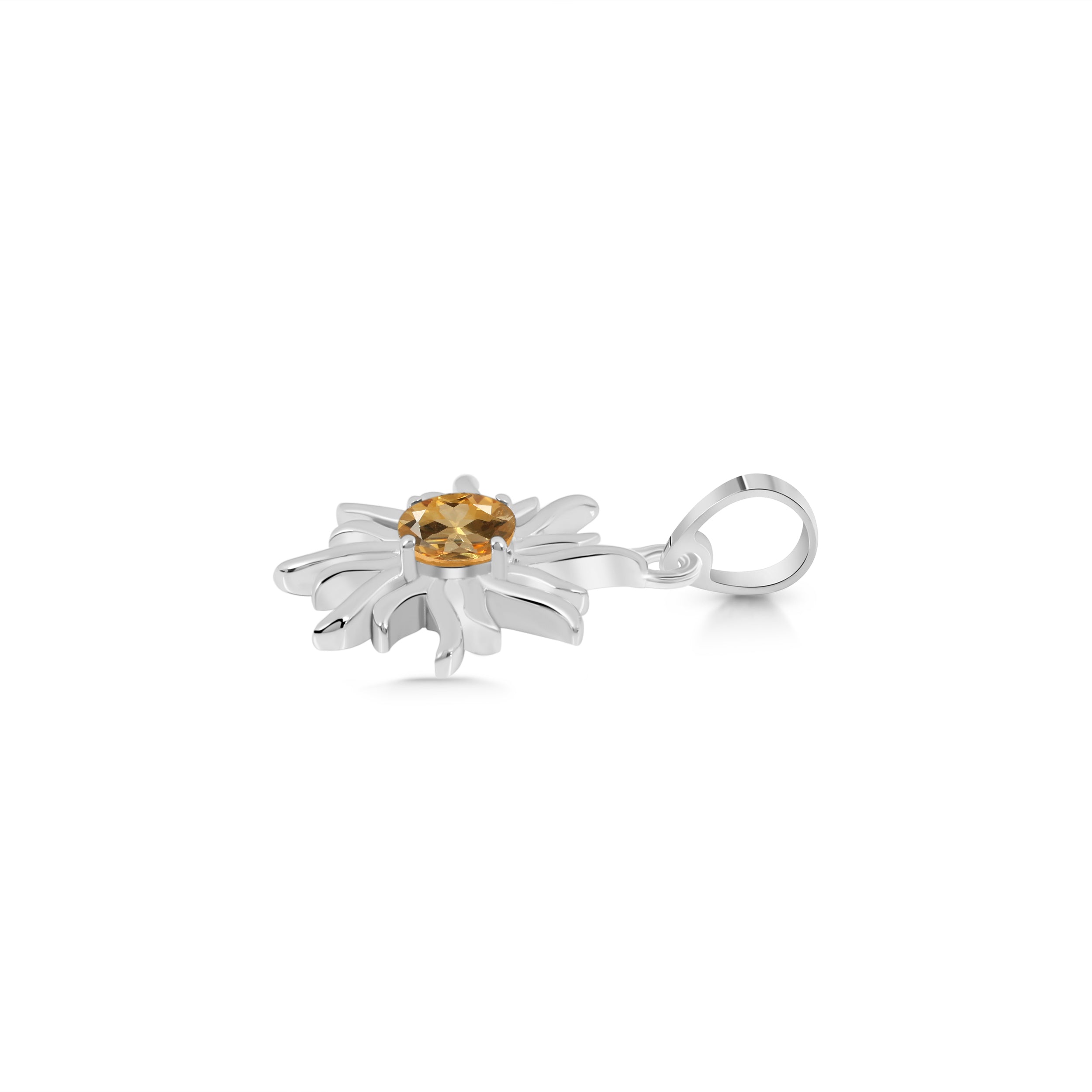 Citrine Pendant-(CIT-SN-152.)